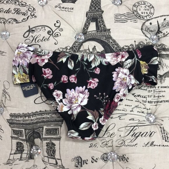 Rachel Rachel Roy Ruched-Side Swim Bikini Bottom - Picture 9 of 10